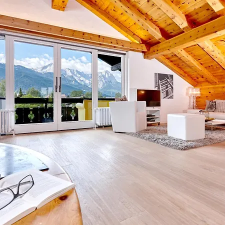 Livingroom Apartmán Garmisch-Partenkirchen